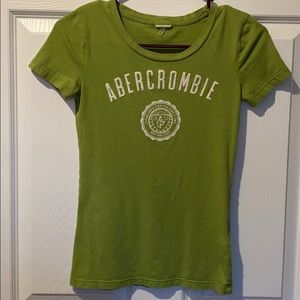Y2K Abercrombie & Fitch Logo Tee Size Small